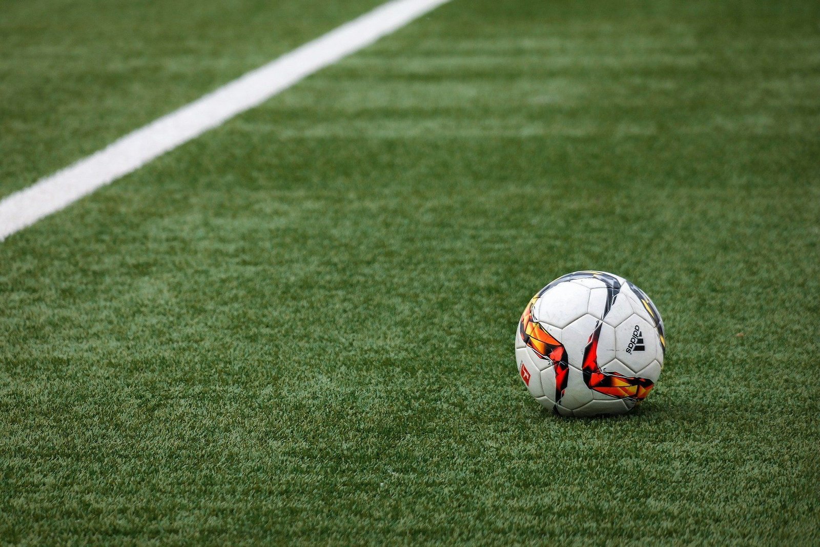 soccer ball on the artificial turf in Paradise Valley installed by Scottsdale Artificial Turf